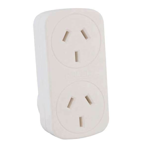 Arlec Vertical Double Adaptor
