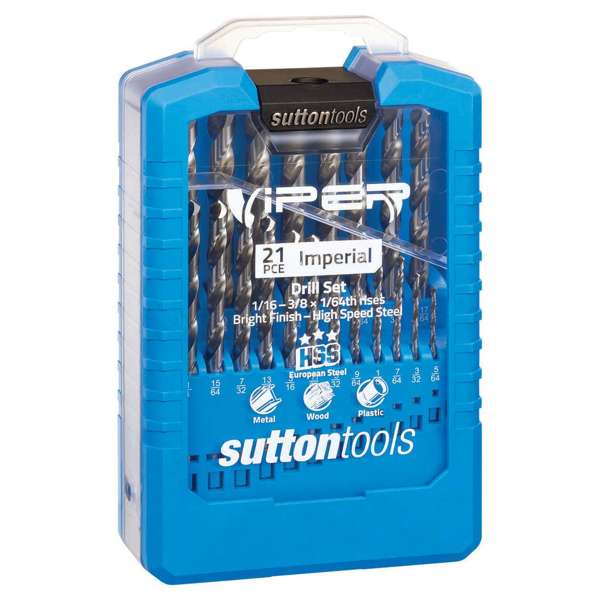 Sutton Imperial Viper Drill Bit Set 21 Piece