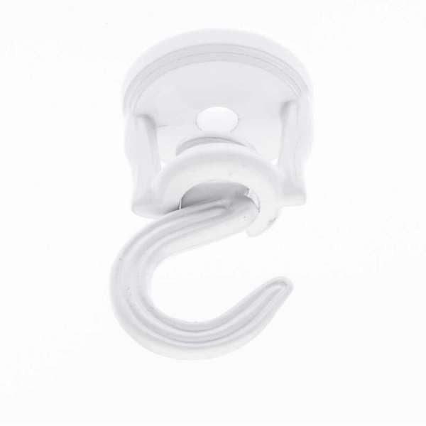 Zenith Ceiling Swivel Planter Hook White Small 1 Pack