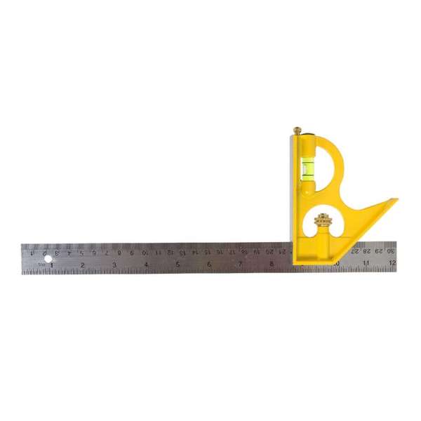 Crescent Lufkin Combination Square Stainless Steel 300mm