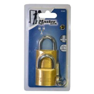 Master Lock Fortress Padlock 40mm 2 Pack