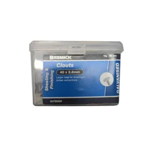 Galvanised Clouts Roofing Nails 1kg – 40mm x 2.8mm