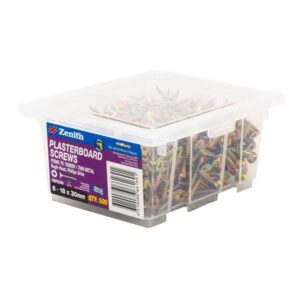 Zenith Plasterboard Screw Bugle 6G x 30mm 500 Pack