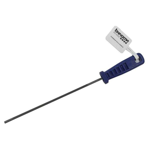 Bynorm Chainsaw Round Chain File & Handle 5/32 inch