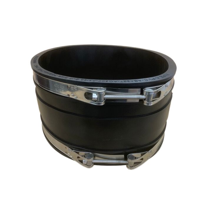 Connector Rubber Black PVC/COP/GAL/CI – 40mm