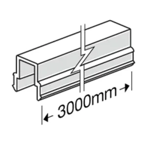 James Hardie HardieDeck Snap-In Top Strip – 3000mm
