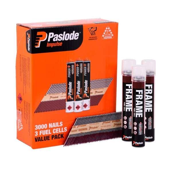 Paslode Framing Nails – 75 x 3.06mm (Box of 3000)