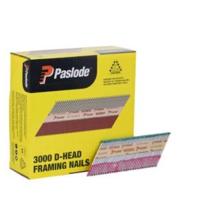 Paslode D-Head Framing Nails – 75 x 3.06mm (Box of 3000)
