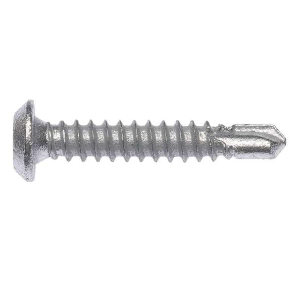 Zenith Metal Screws Wafer Head Galv 8G x 25mm 100 Pack