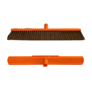 Poly Broom Industrial Mix Medium Bristle 600mm
