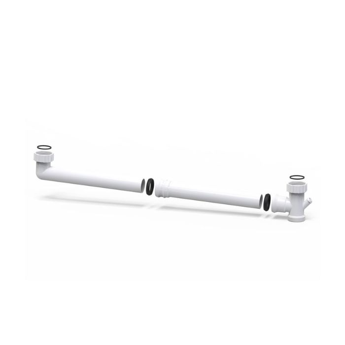 PP Dbl Bowl Connector – 50mm x 600mm