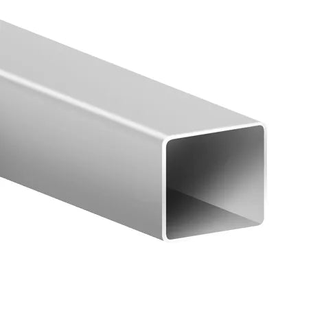 Aluminium Square Post – 50 x 50mm x 6.5m (Mill Finish)