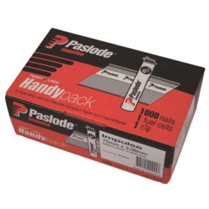 Paslode Hot Dipped Galvanised D Head Impulse Nails – 82 x 3.15mm (1000 Pack)