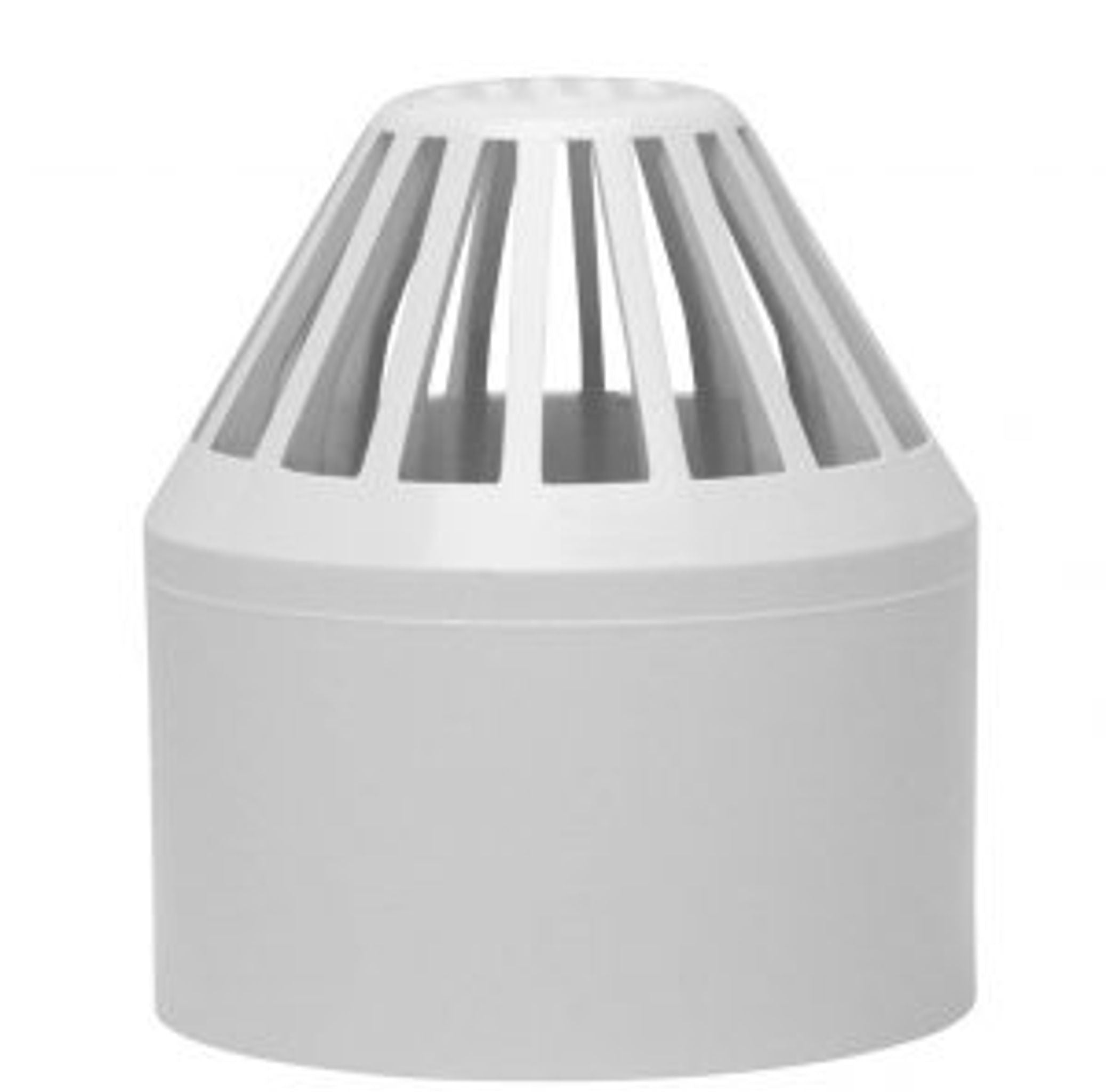 PVC DWV Vent Cowl Plain – 100mm