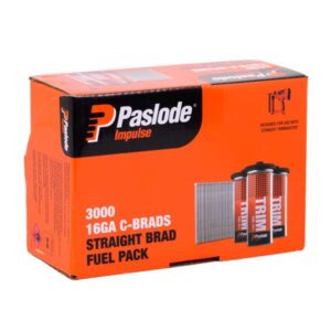 Paslode C50 Impulse Brad With Fuel – 50 x 1.6mm (3000 Pack)