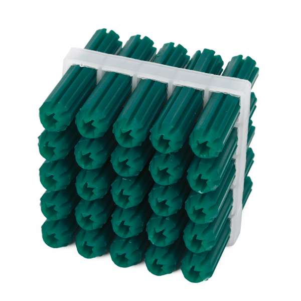 Ramset Wall Plug Green 7 x 35mm 25 Pack