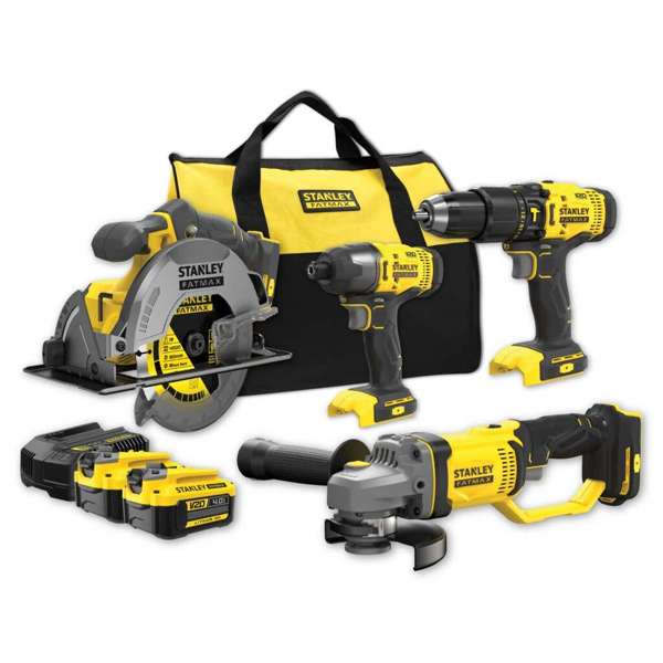 Stanley FatMax V20 18V Combo Kit 4 Piece SFMCK469m2-XE