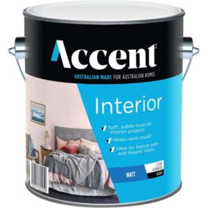 Accent Interior Matt Black 2L