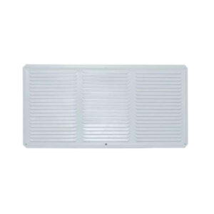 Alpine Ventilation Metal Eave Vent White 2 Pack 400 x 200mm