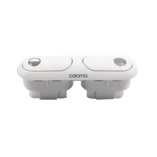 Button & Bezel 2000 Series Caroma 405167 Wht