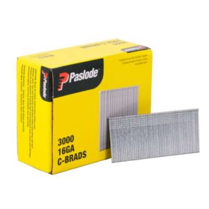 Paslode 38 x 1.6mm C38 Pneumatic Brad 3000 Pack