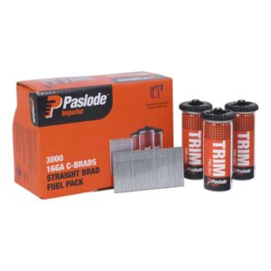Paslode C45 Impulse Brad With Fuel – 45 x 1.6mm (3000 Pack)