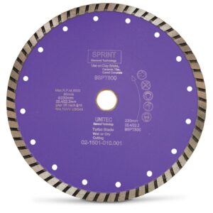 Tradesman Turbo Pro Diamond Blade – 125mm Concrete & Clay Brick