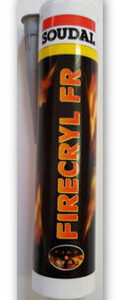 Silicone Heat Resistant Soudal Firecryl Sealant 310ml Grey