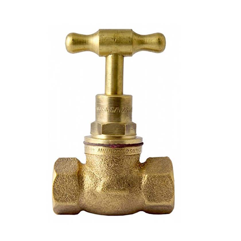 Brass Gland P/Top T Head Top Assembly For Stop Cock – 20mm