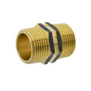Brass Hexagonal Nipple – 15mm (1/2Inch C/P)