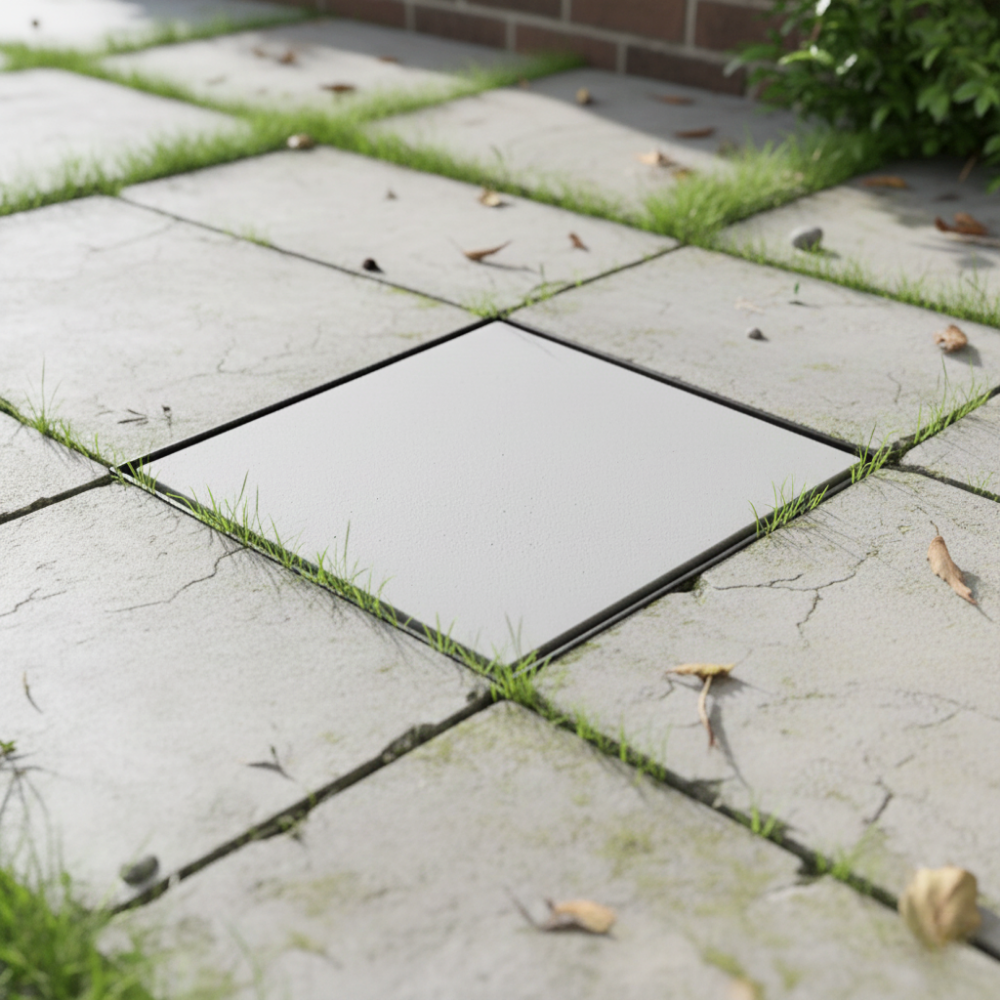 Galvanised Grate Only – 685 x 685mm (Suits Plastic Pit, Light Duty, Tile Insert)