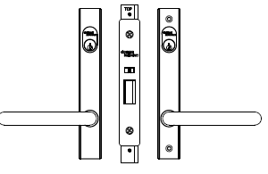 Dormakaba SB2212 Lock Kit – Kit 01 SS – Double Cylinder Kit