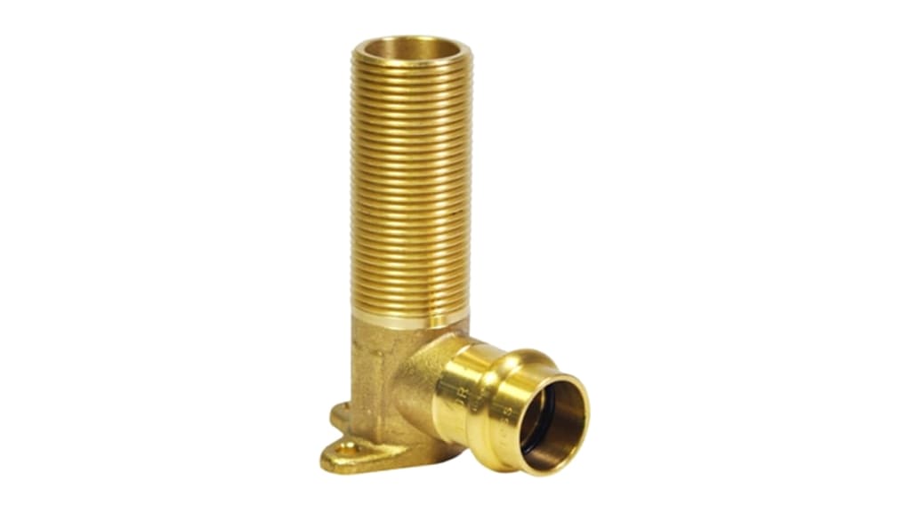 Elbow #19BP Water CU Alloy Kempres J09116 – 15mm x 15MI x 65mm