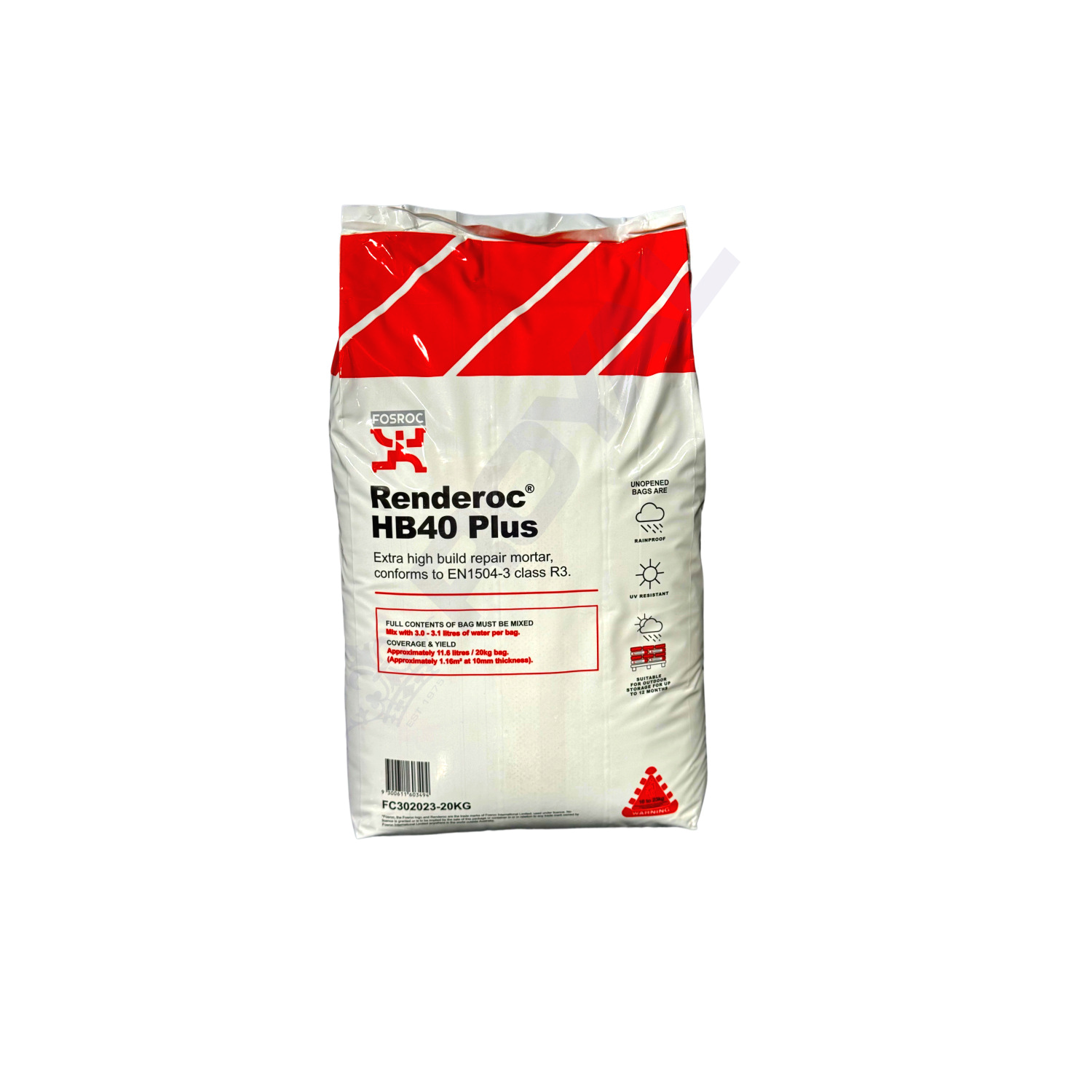 Fosroc Renderoc HB40 Plus 20kg