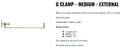 Profile Clamp ST External 305mm