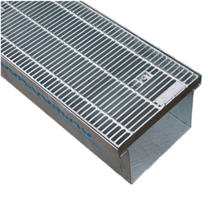 MEGAGUARD™ Heelguard Galvanised Box Grate – 200mm x 170mm x 1.5m (Class D)