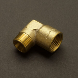 Brass Male M-F Elbow 90 Deg – 15mm (1/2in) LF