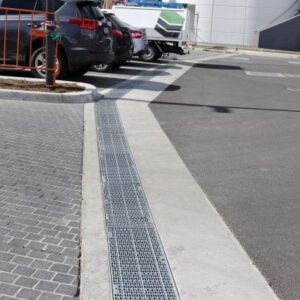 Heelguard Trench Grate & Frame – 300 x 2000mm (Class D) Civilcast