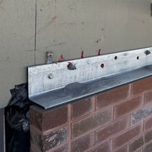 Galvanised Steel Shelf Angle – 125 x 125 x 10mm (Without Ancorscrews)