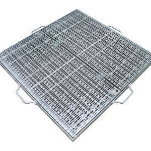 Builders Guard™ Heelguard Galvanised Pit Grate & Frame – 900 x 900mm