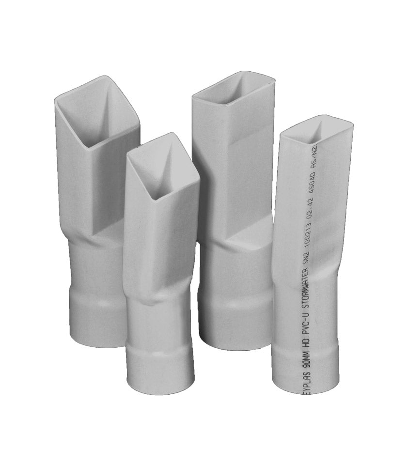 PVC Stormwater Kerb Adaptor – 100mm