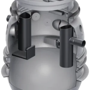 Below-Ground Grease Separator Lipumax-P With RHINOCAST® Cover & Collar – 1000L (Class B)