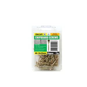 Macsim Chipboard Screws ZP B/P 8g x 32mm