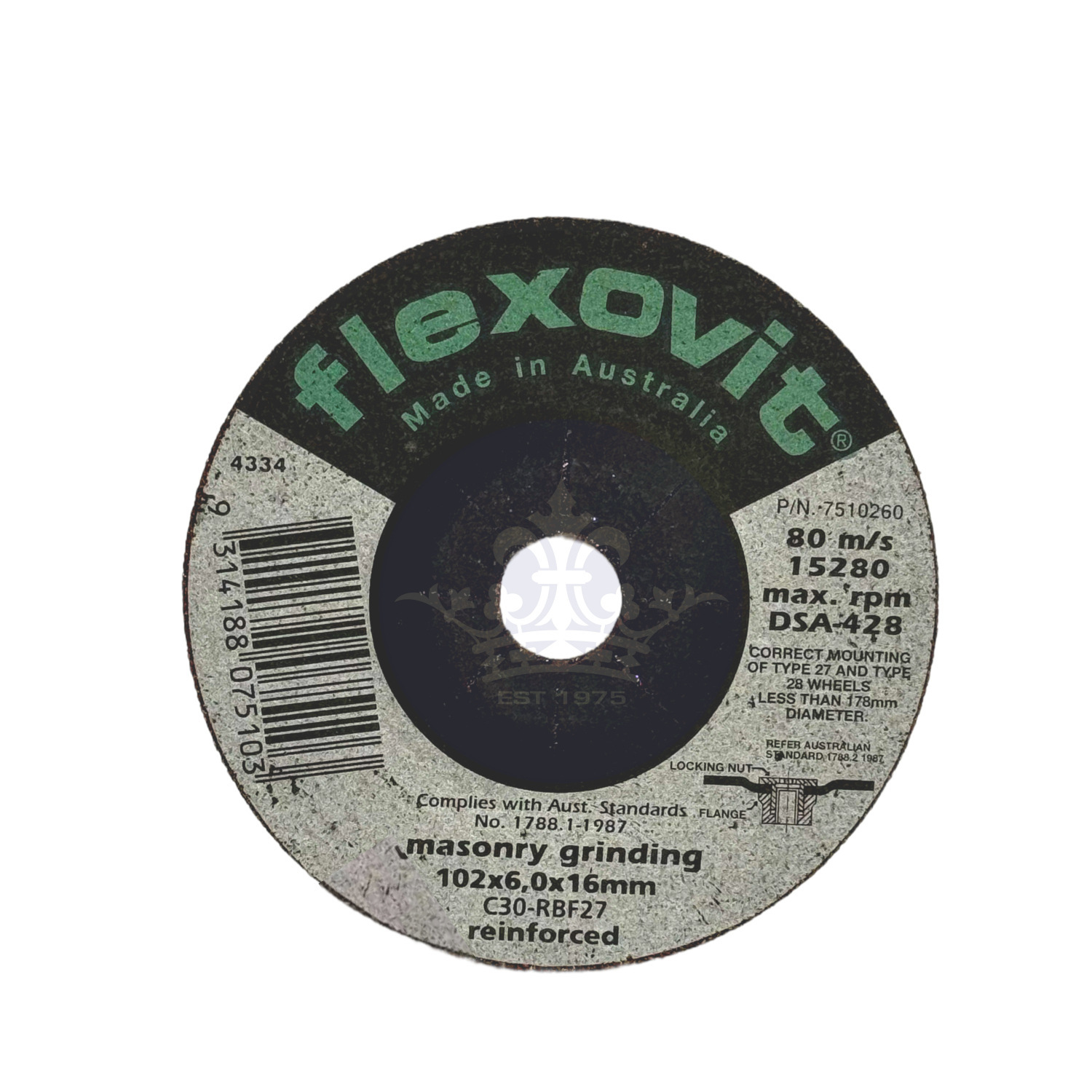 Masonry Grinding Disc 230 x 3.2 x 22.2mm 9 inch