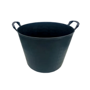Master Finish Jar Rubber Bucket 40Lt Black
