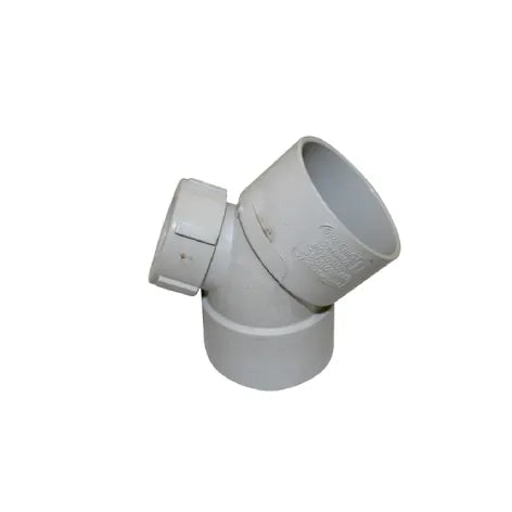 PVC Bend DWV F&F I/O Joint – 40mm x 45 Degrees