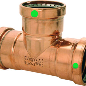 Equal Tee #24 Water F-F Cu Viega Propress 579746 – 20mm