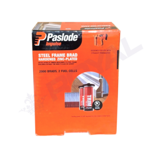 Paslode 38mm Steel Frame Hardened Brad Nails 2000 Pack