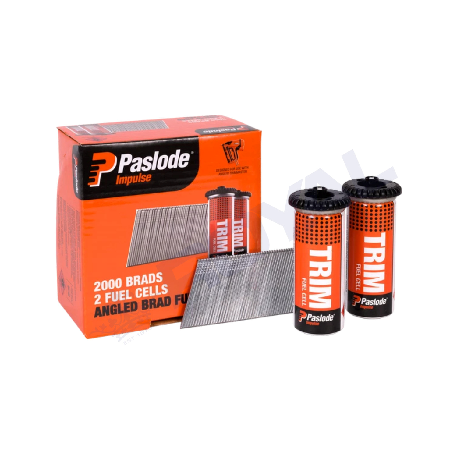 Paslode 38mm x 1.6mm 16 Gauge Angled Brad Nail Fuel Pack 2000 Pack