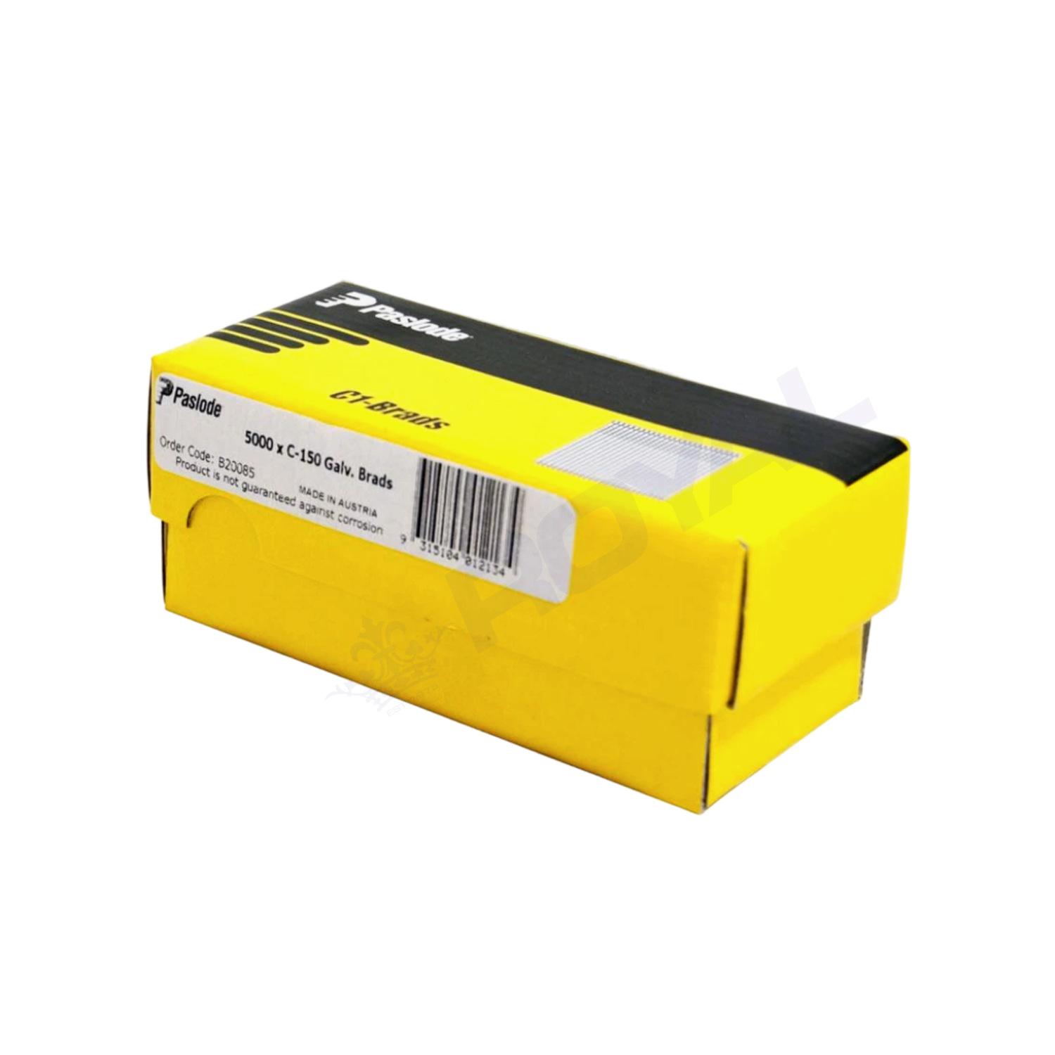 Paslode 50mm 18 Gauge Galvanised Brad Nails 5000 Pack